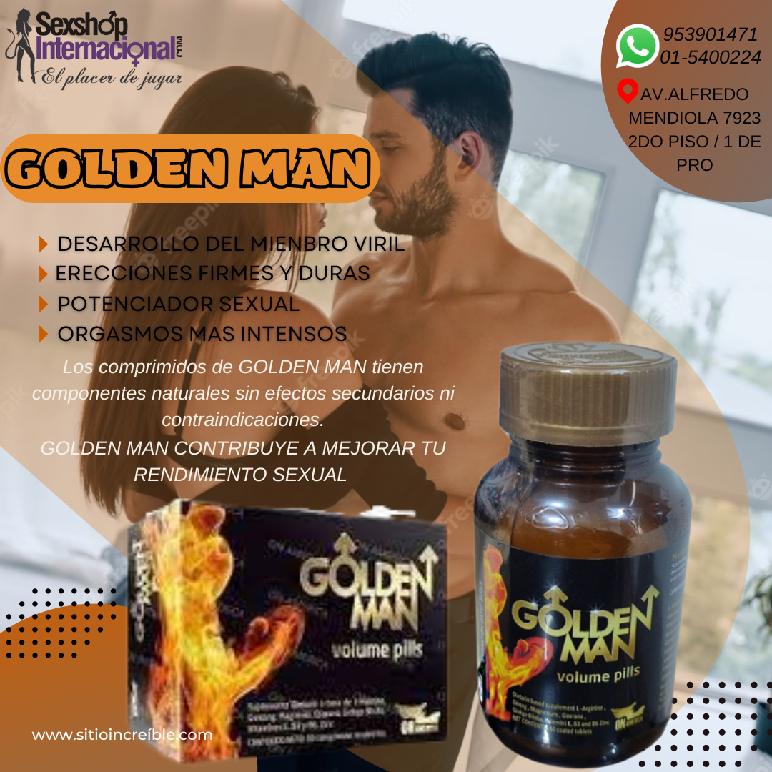 GOLDEN MAN 100 NATURAL TRATAMIENTO PARA EL HOMBRE